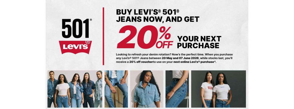 Levis 20% Off Promo