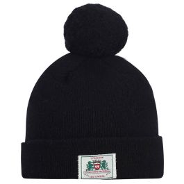 Evans Strachen Beanie Black | Classic Knit Beanie | Skipperbar
