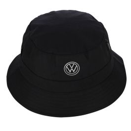 Shop Volkswagen Welded Badge Side Zip Bucket Hat Black | Skipper Bar