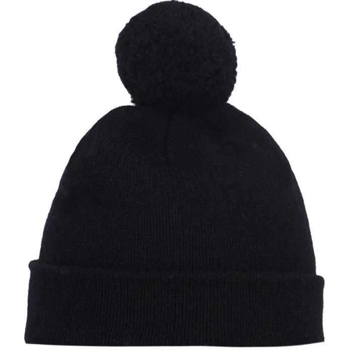 Evans Strachen Beanie Black | Classic Knit Beanie | Skipperbar