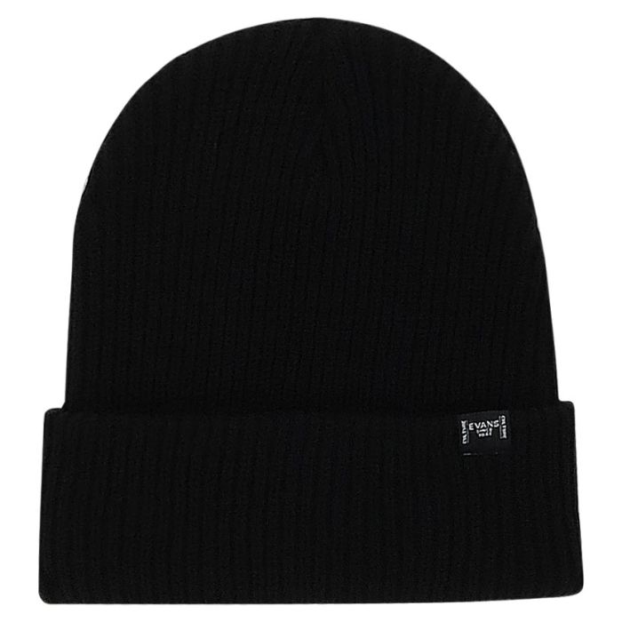 Evans Everyday Basic Beanie Black | Casual Accessory | Skipper Bar