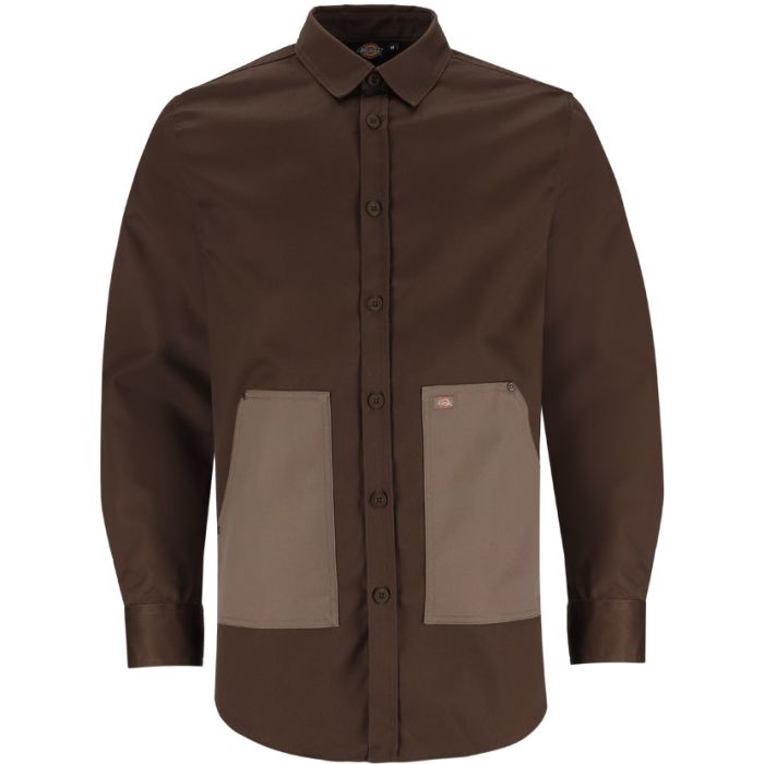 DKS276CT-DICKIES-CORRY-SHRT-CHOC-0079622-V1
