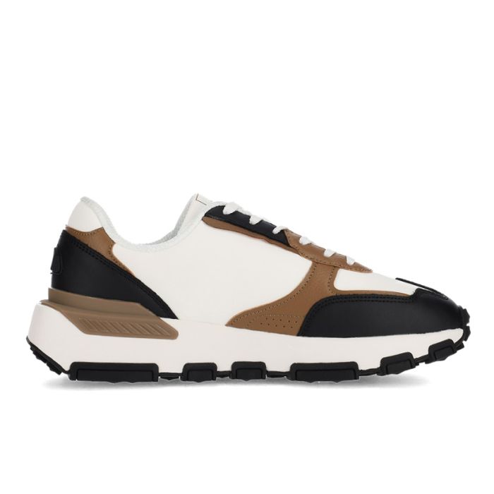 ellesse Ravenna Shoes Mens White/Cocoa/Black (SHF7572) | Retro