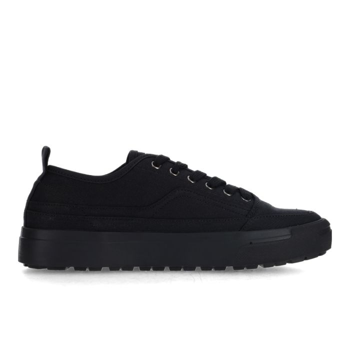 ネロ Skipper Bar Ellesse Tela Shoes Mens Mono Black (SHF4466) | Skipper