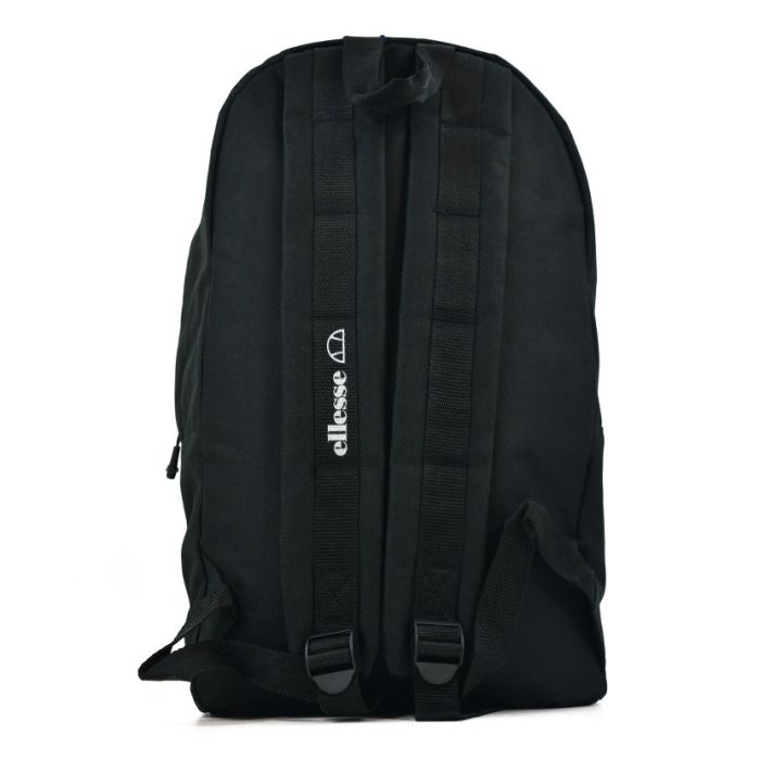 ellesse Front Zip Pocket Rubber Badge Bag Black | Skipper Bar