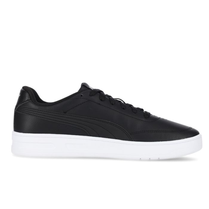 Skipper Bar Puma Court Classic Clean Men's Shoes Black/White