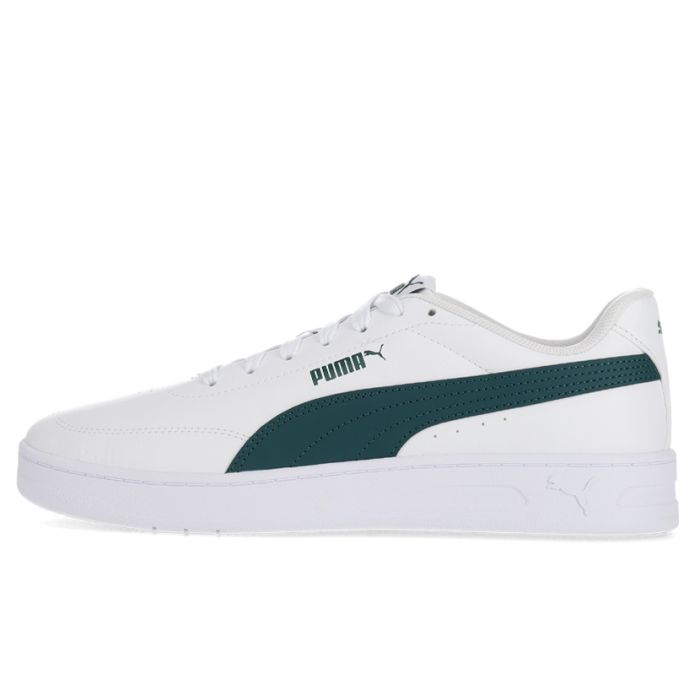 PMA6914VG-PUMA-COURT-CLASSIC-WHT-GRN-40222305-V1 PMA6914VG-PUMA-COURT-CLASSIC-WHT-GRN-40222305-V1