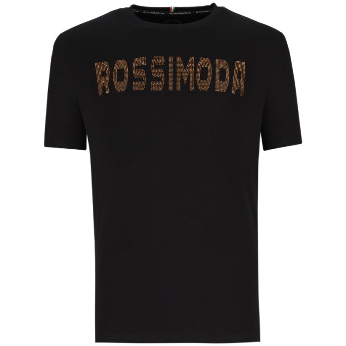 ROS480BG-ROSSIMODA-GIOVANNI-TEE-25W-TSHGIO-CBLKGLD-V1 ROS480BG-ROSSIMODA-GIOVANNI-TEE-25W-TSHGIO-CBLKGLD-V1
