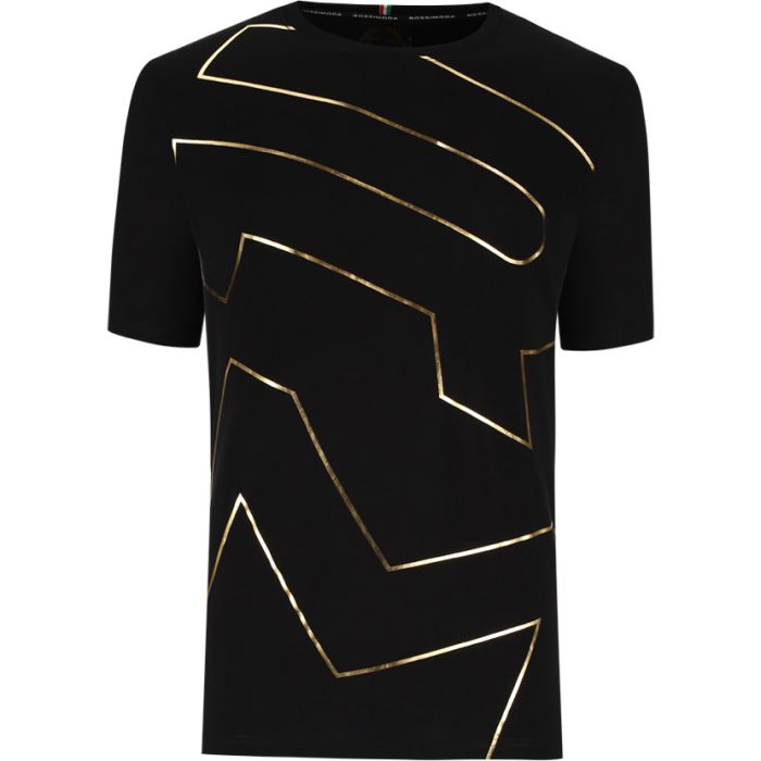 ROS532BG-ROSSIMODA-ANDREA-TEE-BLK-GLD-25S-TSHAND-CBLKGLD-V1