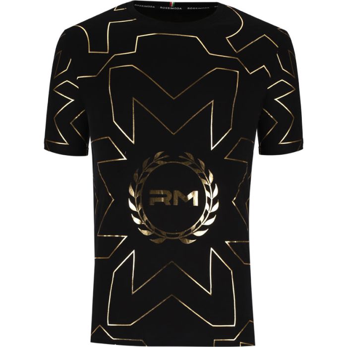 ROS540BG-ROSSIMODA-MASSIMO-TEE-BLKGLD-25S-TSHMAS-CBLKGLD-V1