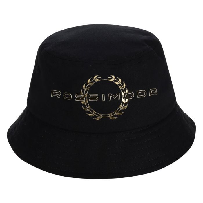ROS562BG-ROSSIMODA-DIAMIANO-BUCKET-HAT-BLK-GLD-25S-BCTDAM-CBLKGLD-V1 ROS562BG-ROSSIMODA-DIAMIANO-BUCKET-HAT-BLK-GLD-25S-BCTDAM-CBLKGLD-V1