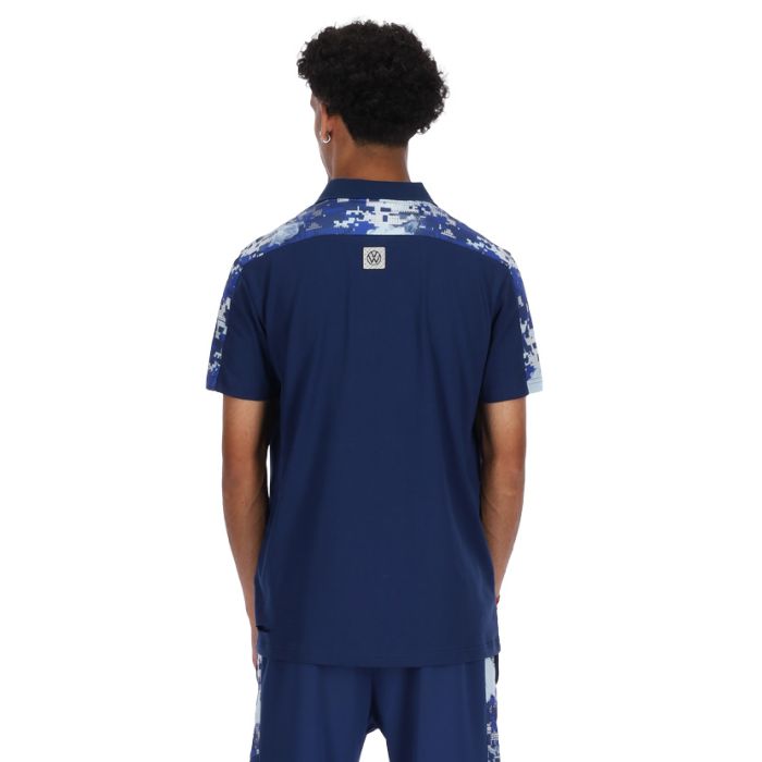 Skipper Bar Volkswagen Digi Camo Shoulder Print Golfer Mens Navy
