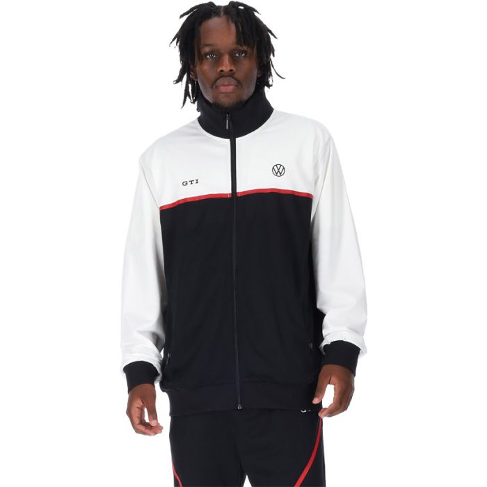 Volkswagen Con Panel Carbon Stripe GTI Jacket Mens Blanc
