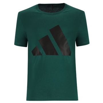 adidas Performance Big Logo T-Shirt Mens Green/Black