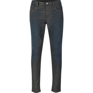 London Republic Coated Whisker 5 Pocket Denim Jeans Mens Black