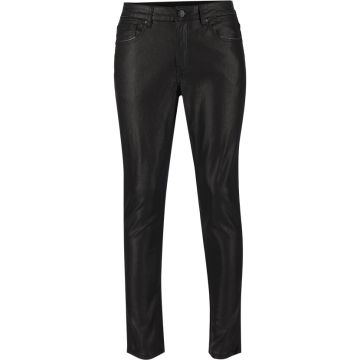 London Republic 5 Pocket Abrasion Coated Jeans Mens Blue