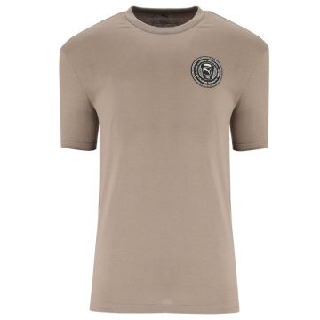 Puma TS Graphics Relaxed Badge Tee Mouse Mens Grey