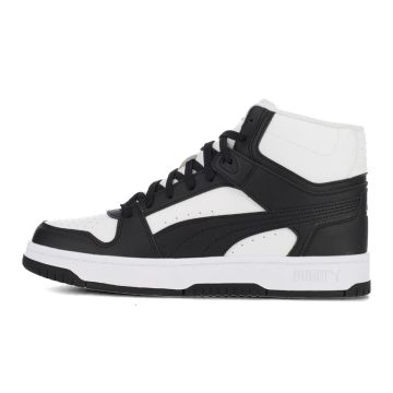 Puma Rebound Slam Mid Sneaker Mens White/Black