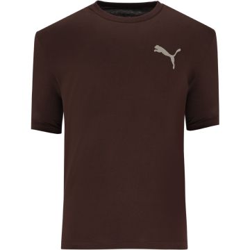 Puma Graphics Boxy Utility T-Shirt Mens Choc