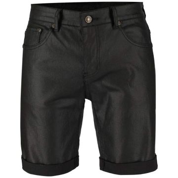 Rossimoda Lorenzo Wax Denim Shorts Mens Black