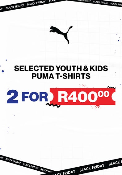 Black Friday Selected Youth and Kids Puma T-Shirts